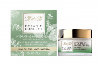 Helia-D botanic concept éjszakai hidratáló krém tokaji bor kivonattal 50 ml