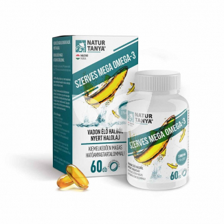 Naturtanya mega omega-3 vadvízi halolaj extra EPA és DHA tartalom kapszula 60 db
