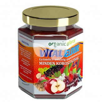 Organic force vital elixír gyümölcs-zöldség szuperkoncentrátum minden korosztálynak 210 g