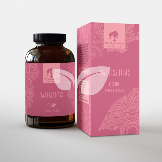 Organiqa balance májtisztítás kapszula 500mg 60 db