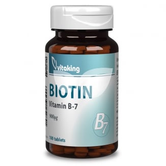 Vitaking B7-vitamin Biotin 900 mcg tabletta 100 db