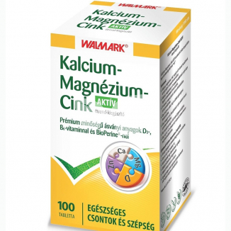 Walmark kalcium+magnézium+cink aktív 100 db
