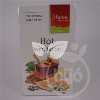 Apotheke forró csábítás filteres gyümölcstea 20x2 g 40 g