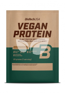 Biotech vegan protein mogyoró ízű fehérje italpor 25 g