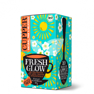 Cupper bio organic fresh glow tea 20 db 40 g