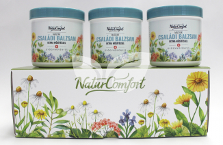 Naturcomfort Magyar Családi balzsam extra hűsítéssel tripla csomag 750 ml