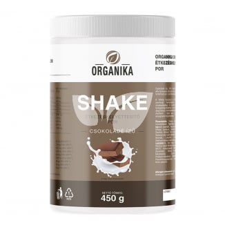 Organika shake por csokoládé ízű 450 g