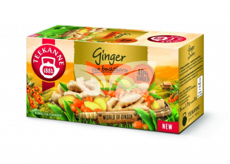 Teekanne ginger homoktövis ízű gyömbér tea 35 g