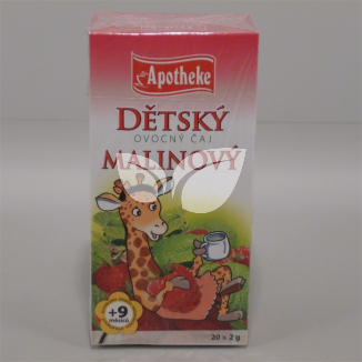 Apotheke gyümölcstea gyerekeknek málnás 20x1,5g 30 g