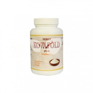 Perui kovaföld por kapszula 150 db