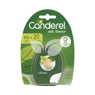 Canderel stevia alapú édesítőszer tabletta 100+20db-os 120 db