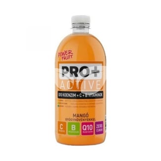 Powerfruit pro+ active Q10 c+b vitaminos mangó ízű üdítőital 750 ml