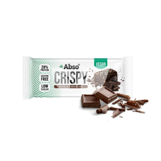 Absorice absobar crispy proteinszelet dupla csokoládés ízesítésű 50 g