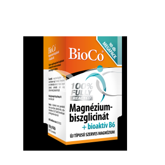 Bioco magnézium-biszglicinát+bioaktív b6-vitamin megapack tabletta 90 db