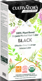 Cultivators bio növényi hajfesték fekete 100 g