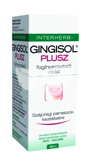 Interherb gingisol plusz fogínyecsetelő oldat 10 ml