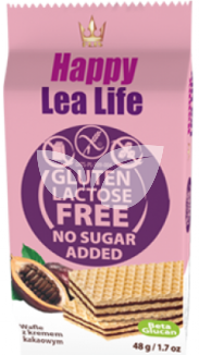 Lea life mini kakaós ostyaszelet hozzáadott cukor-, glutén-, laktóz nélkül 48 g