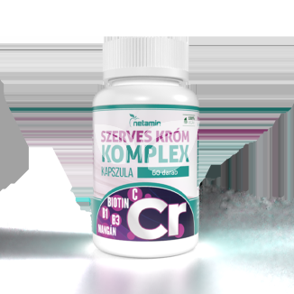 Netamin szerves króm komplex kapszula 60 db