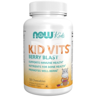 Now kid vits berry blast multivitamin málnás rágótabletta 120 db