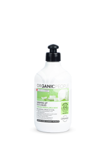 Organic People öko mosogatószer bio zöld lime-mal és mentával 500 ml