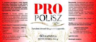 Pro/polisz propolisz kapszula 60 db
