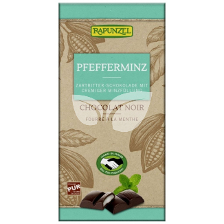 Rapunzel bio félédes csokoládé mentolos krémmel vegán 100 g