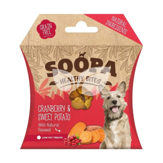 Soopa healthy bites vegán jutalomfalat vörös áfonya és édesburgonya 50 g