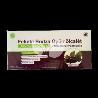 Sun Moon fekete bodza gyümölcslét tartalmazó ampulla 10x10ml 100 ml