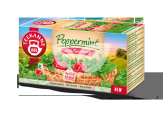 Teekanne málna ízű borsmenta tea 20x1,5g 30 g