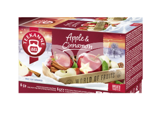 Teekanne world of fruits almás fahéjas gyümölcstea 20x2,25g 45 g