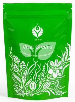 Ukko vital greens 100% natúr vitalizáló szuperzöld teakeverék 120 g