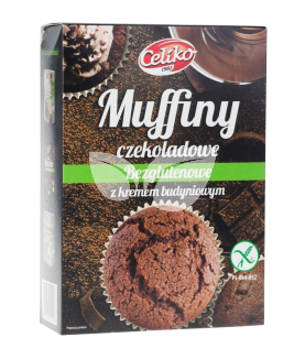 Celiko muffin lisztkeverék étcsokoládé darabokkal és pudinggal 310 g