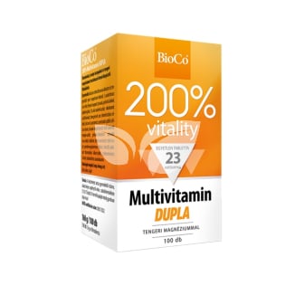 BioCo 200% Multivitamin dupla filmtabletta 100 db