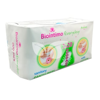 Biointimo ANION Duo-everyday anionos tisztasági betét 2×20 darab