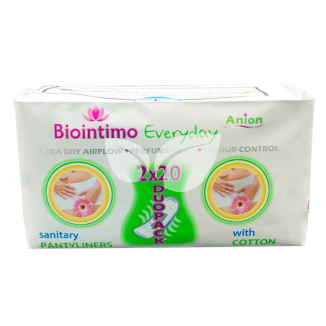Biointimo ANION Duo-everyday anionos tisztasági betét 2×20 darab - 4.